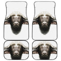 Bull Portrait Print Front and Back Car Floor Mats