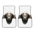 Bull Portrait Print Front Car Floor Mats