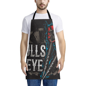 Bullseye Darts Print Apron