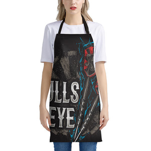 Bullseye Darts Print Apron