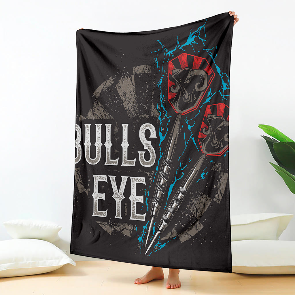 Bullseye Darts Print Blanket