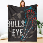 Bullseye Darts Print Blanket
