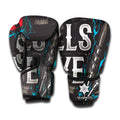 Bullseye Darts Print Boxing Gloves