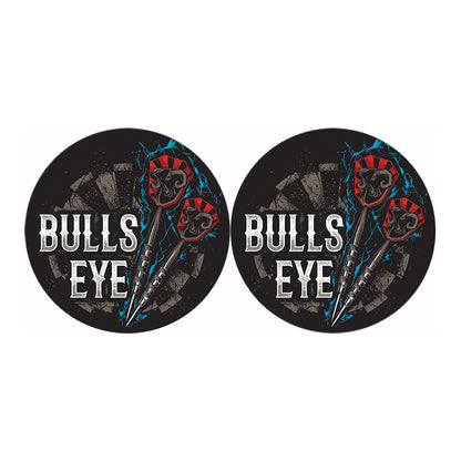 Bullseye Darts Print Car Coasters