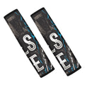 Bullseye Darts Print Car Seat Belt Covers