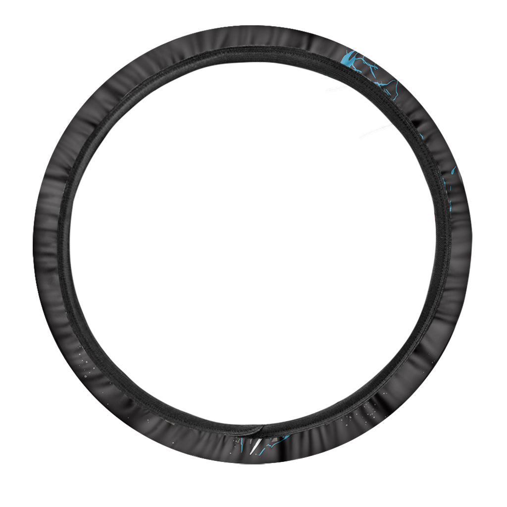 Bullseye Darts Print Car Steering Wheel Cover