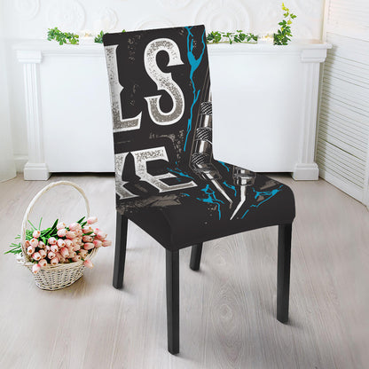 Bullseye Darts Print Dining Chair Slipcover
