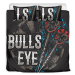 Bullseye Darts Print Duvet Cover Bedding Set