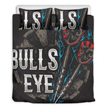 Bullseye Darts Print Duvet Cover Bedding Set