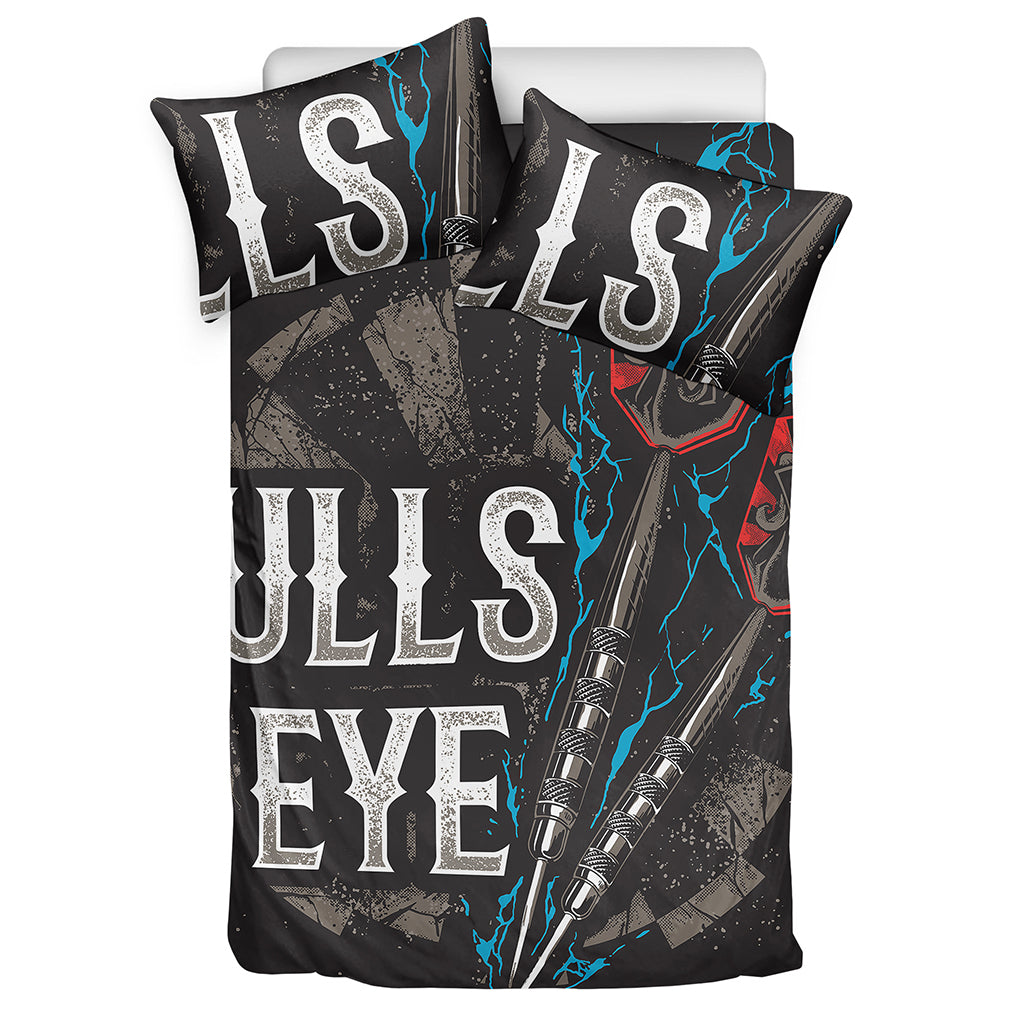 Bullseye Darts Print Duvet Cover Bedding Set