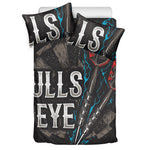 Bullseye Darts Print Duvet Cover Bedding Set