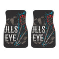 Bullseye Darts Print Front Car Floor Mats