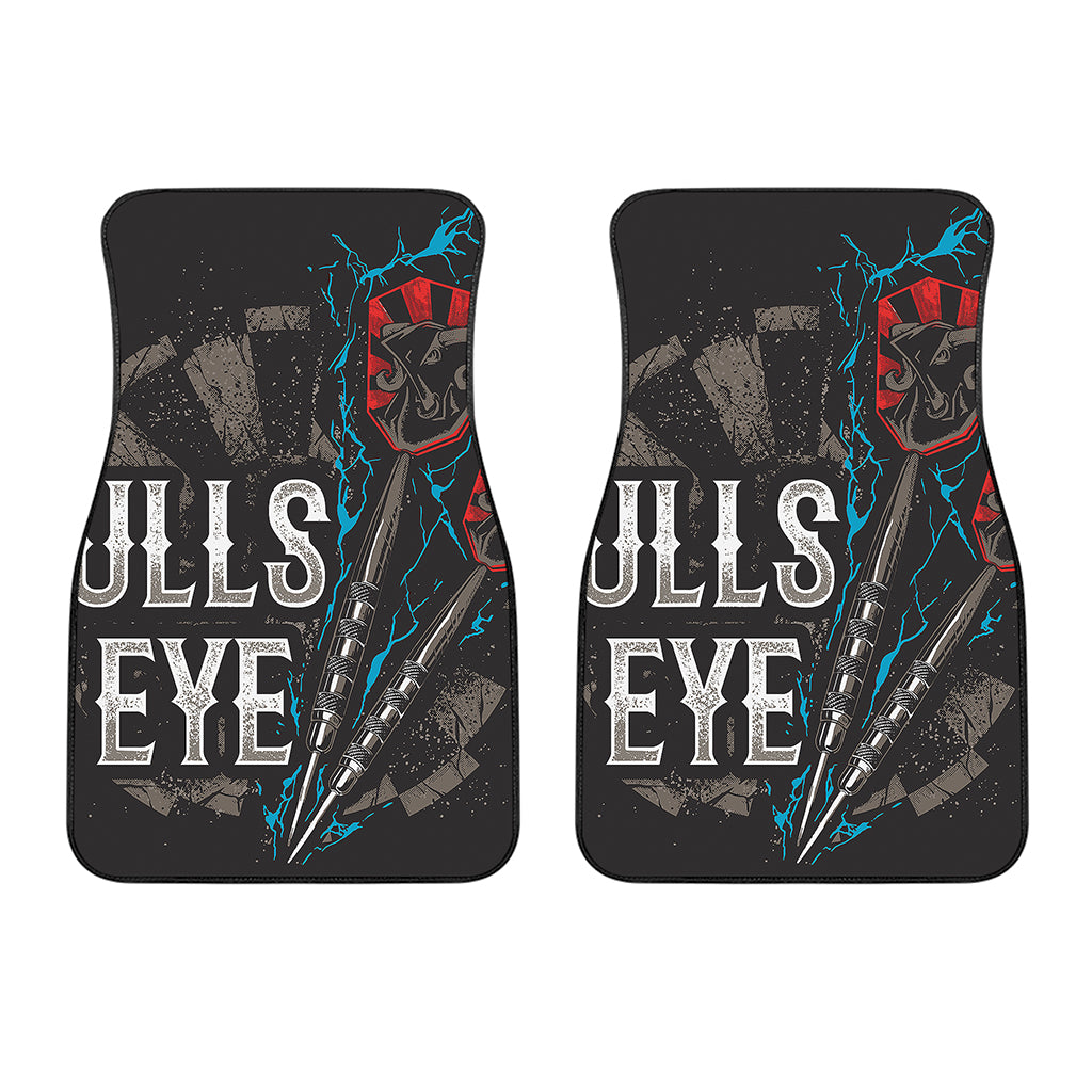 Bullseye Darts Print Front Car Floor Mats