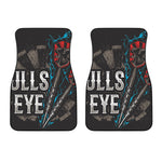 Bullseye Darts Print Front Car Floor Mats
