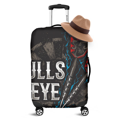 Bullseye Darts Print Luggage Cover