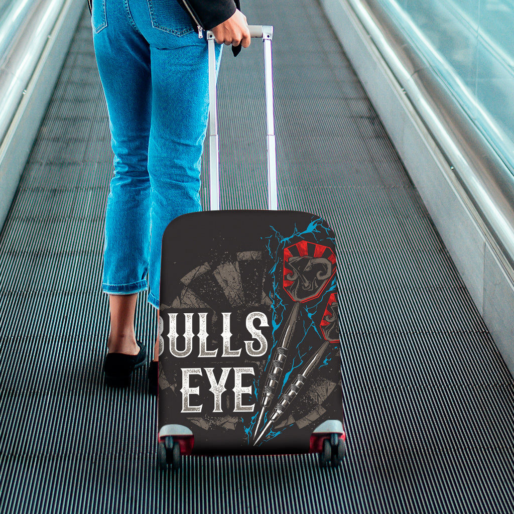 Bullseye Darts Print Luggage Cover