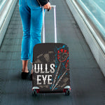 Bullseye Darts Print Luggage Cover