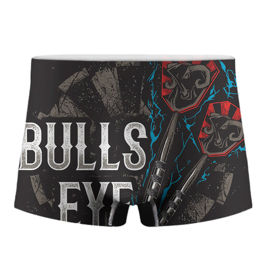 Bullseye Darts Print Men's Boxer Briefs