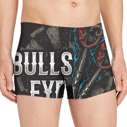 Bullseye Darts Print Men's Boxer Briefs