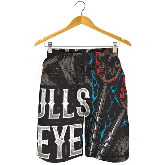 Bullseye Darts Print Men's Shorts