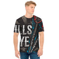 Bullseye Darts Print Men's T-Shirt