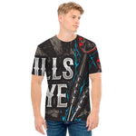 Bullseye Darts Print Men's T-Shirt