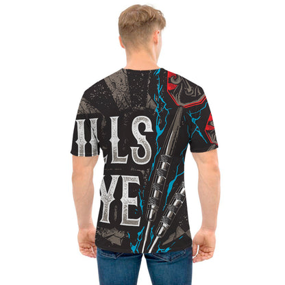 Bullseye Darts Print Men's T-Shirt