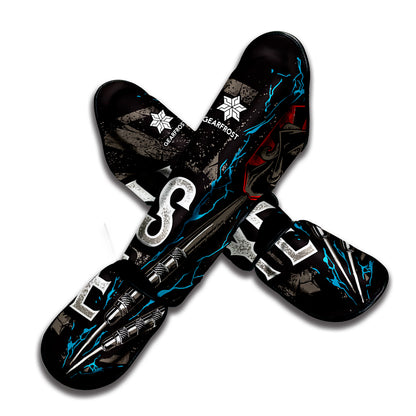 Bullseye Darts Print Muay Thai Shin Guard