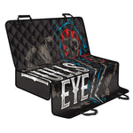 Bullseye Darts Print Pet Car Back Seat Cover