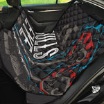 Bullseye Darts Print Pet Car Back Seat Cover