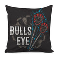 Bullseye Darts Print Pillow Cover