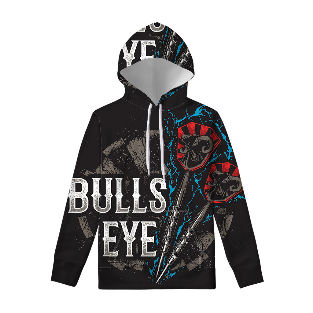 Bullseye Darts Print Pullover Hoodie