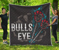 Bullseye Darts Print Quilt