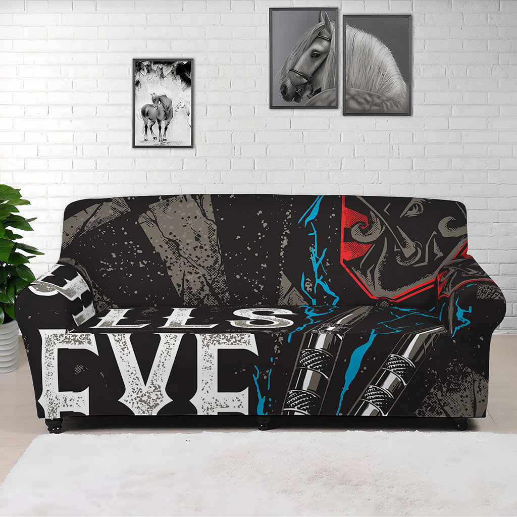 Bullseye Darts Print Sofa Cover
