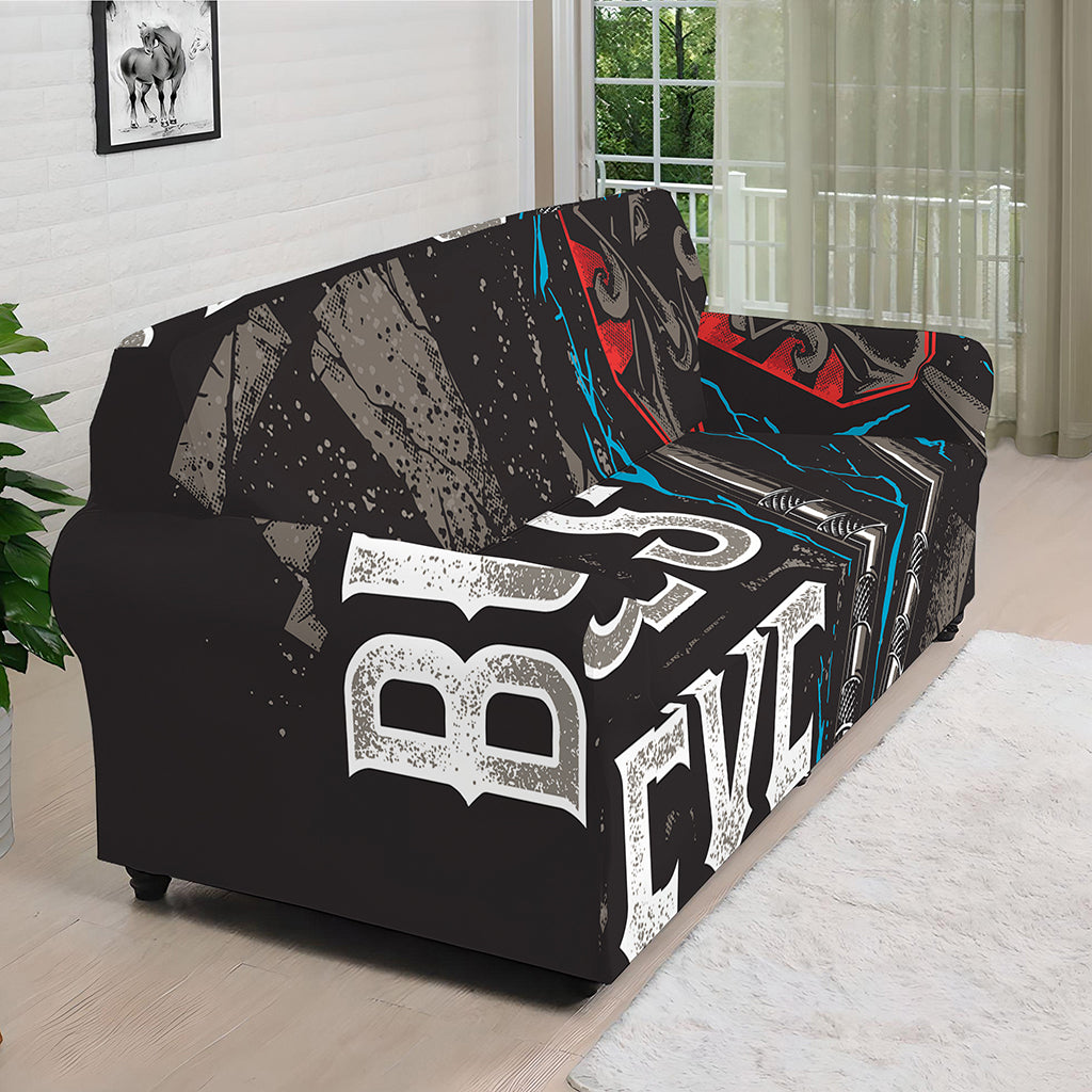 Bullseye Darts Print Sofa Cover