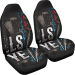 Bullseye Darts Print Universal Fit Car Seat Covers