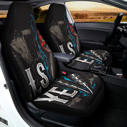Bullseye Darts Print Universal Fit Car Seat Covers