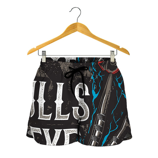 Bullseye Darts Print Women's Shorts