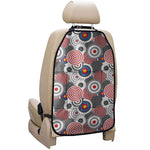 Bullseye Target Pattern Print Car Seat Organizers