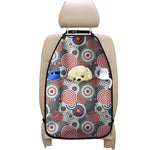 Bullseye Target Pattern Print Car Seat Organizers