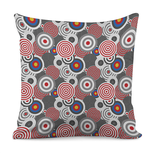 Bullseye Target Pattern Print Pillow Cover