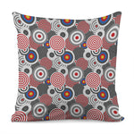 Bullseye Target Pattern Print Pillow Cover