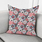 Bullseye Target Pattern Print Pillow Cover