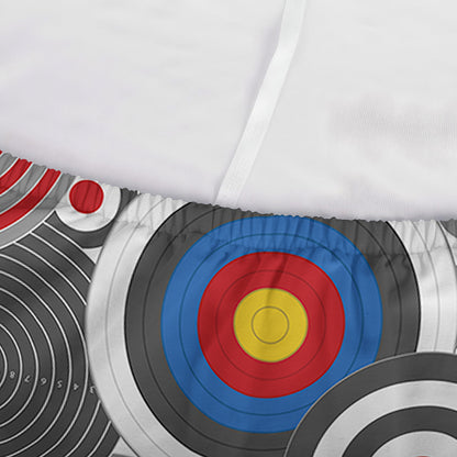 Bullseye Target Pattern Print Sofa Cover