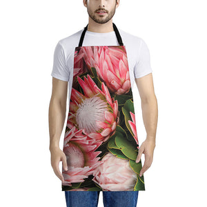 Bunches of Proteas Print Apron