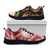 Bunches of Proteas Print Black Sneakers