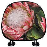 Bunches of Proteas Print Car Headrest Covers