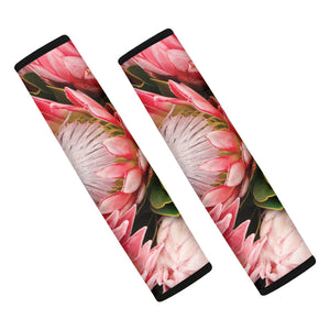 Bunches of Proteas Print Car Seat Belt Covers