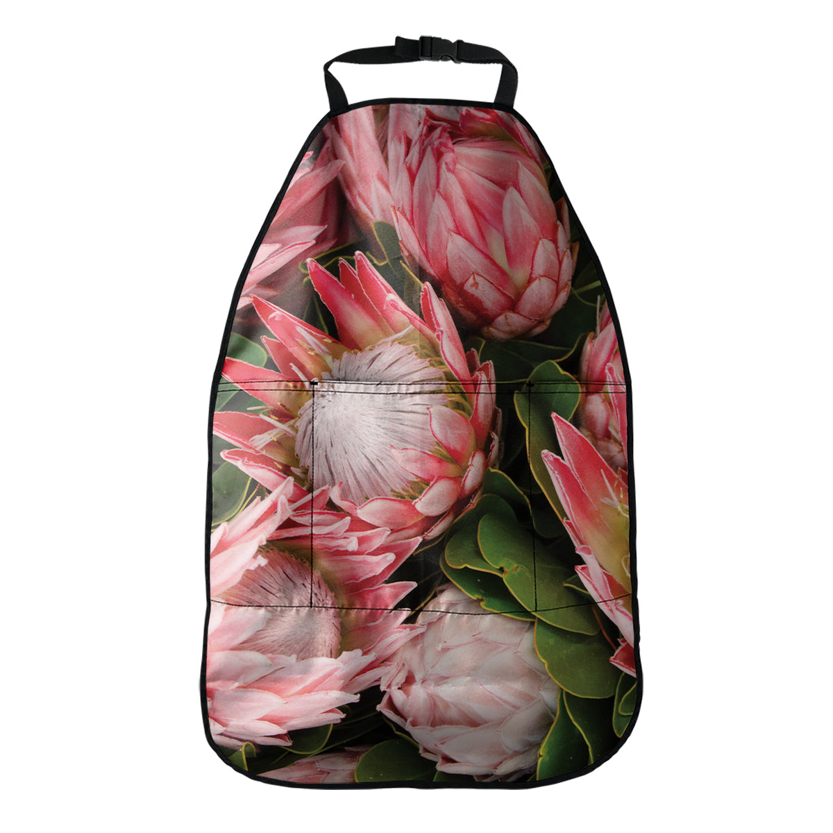 Bunches of Proteas Print Car Seat Organizers