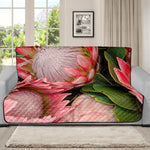 Bunches of Proteas Print Futon Protector